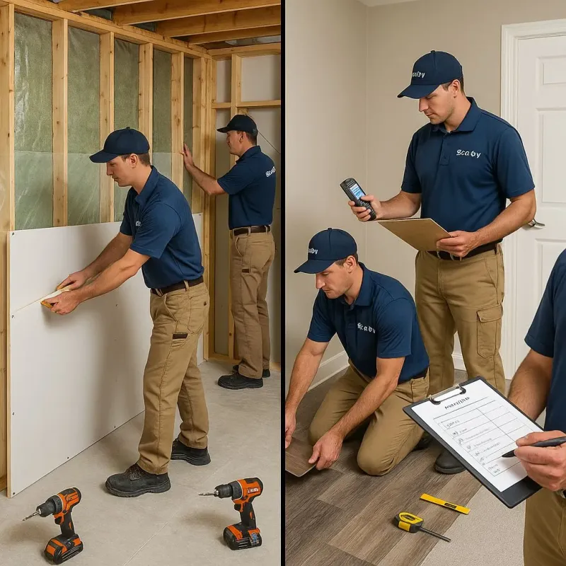 Repairs and Reconstruction process in Parsons, TN