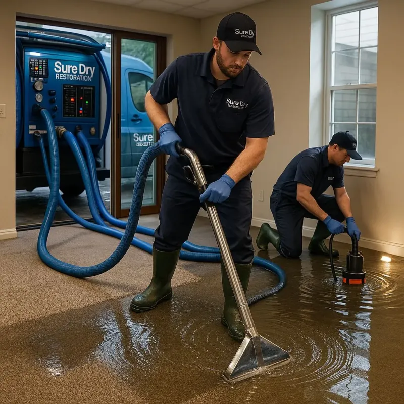 Water Extraction and Removal process in Parsons, TN
